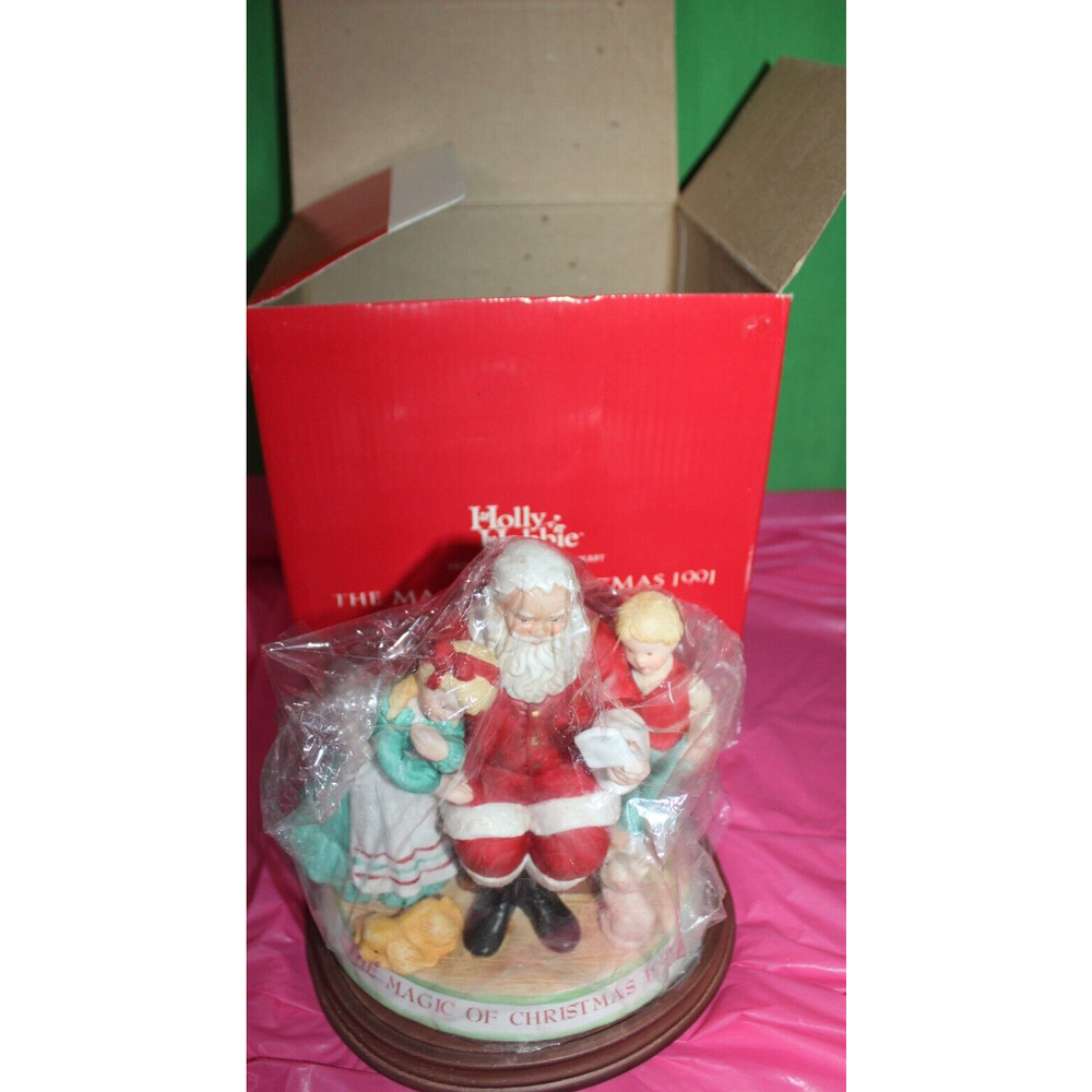 Holly Hobbie Magic Of Christmas Ltd Ed 1352 of 5000 1991 Her Heart To Your Heart